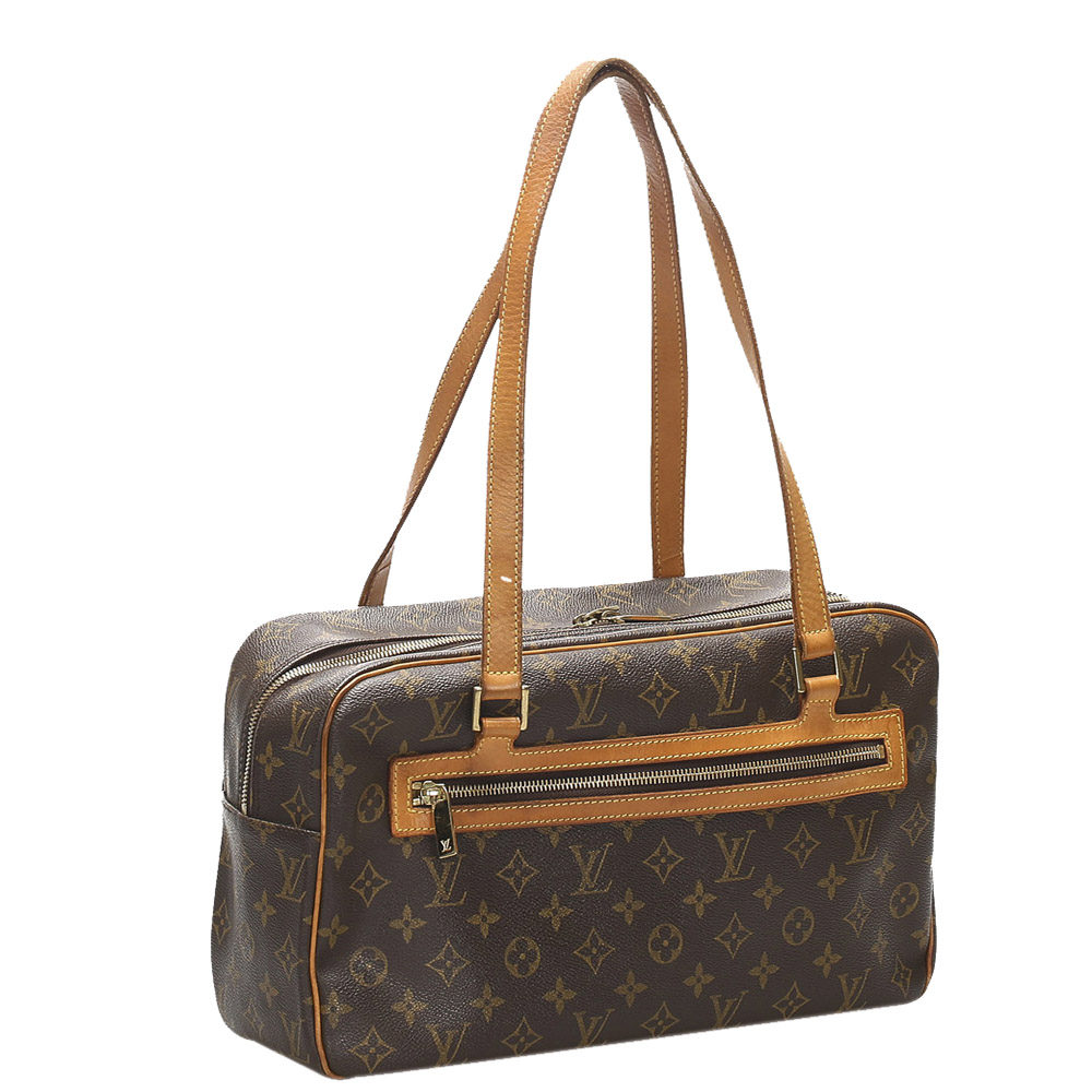 

Louis Vuitton Brown Monogram Canvas Cite GM Bag