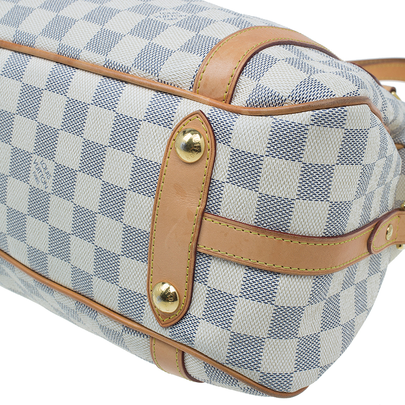 Louis Vuitton Stresa GM White Damier Azur Shoulder Bag – Luxury Cheaper