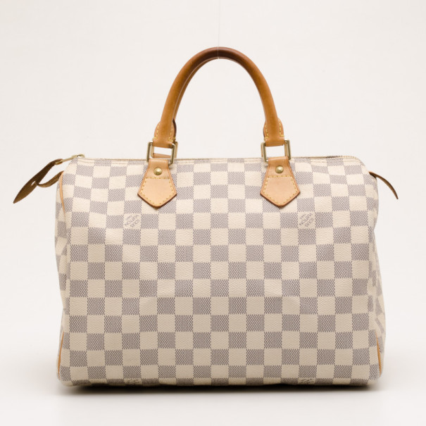 مملوكة مسبقًا Louis Vuitton Damier Azur Speedy 30