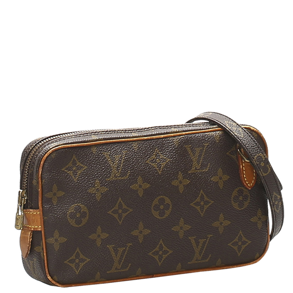 

Louis Vuitton Brown Monogram Canvas Marly Bandouliere Bag