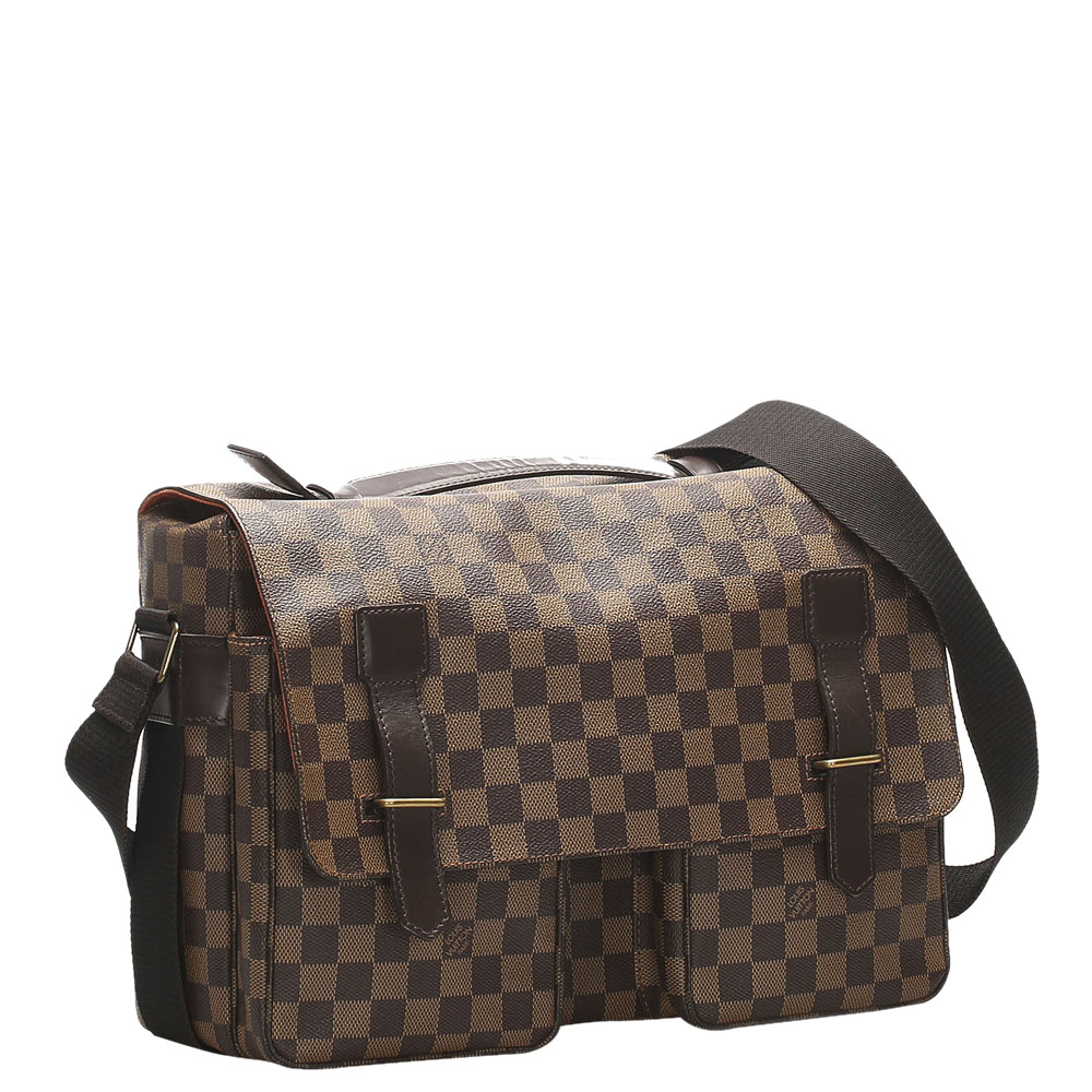 

Louis Vuitton Damier Ebene Canvas Broadway Bag, Brown