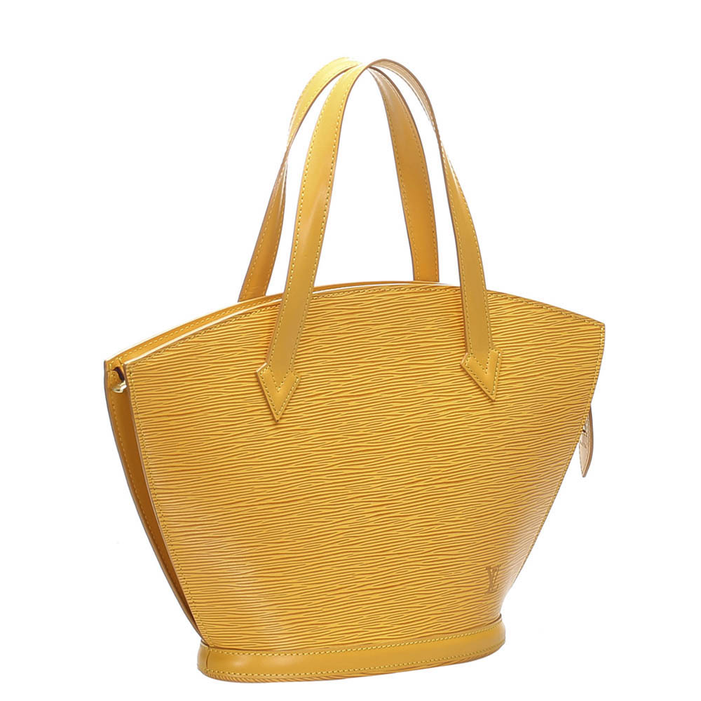 

Louis Vuitton Yellow Epi Leather Saint Jacques PM Short Strap Bag