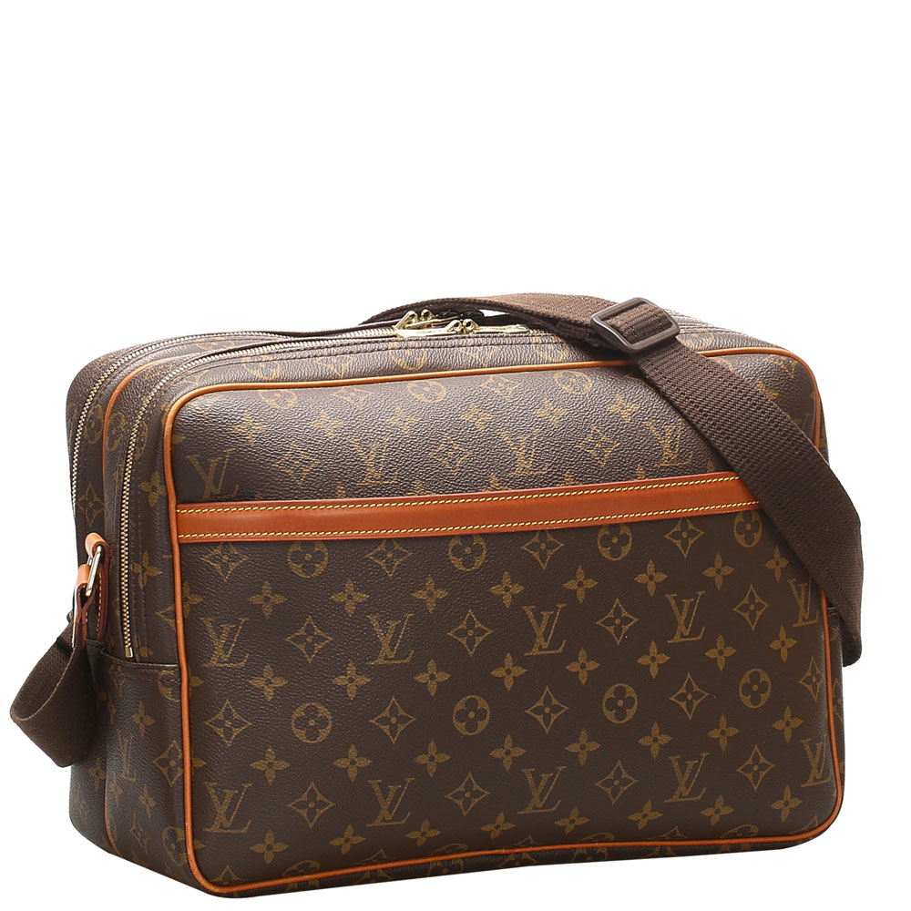 

Louis Vuitton Brown Monogram Canvas Reporter GM bag