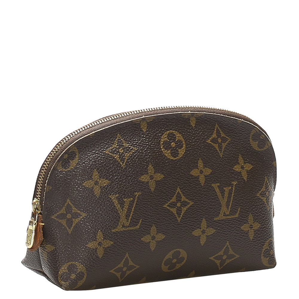 

Louis Vuitton Brown Monogram Canvas Cosmetic Case Clutch