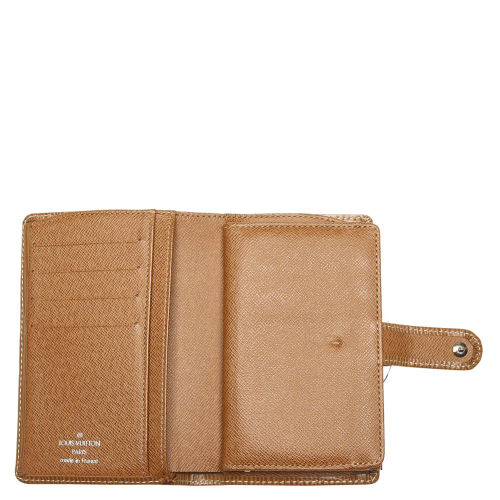 

Louis Vuitton Brown Epi Leather Vintage French Purse Wallet