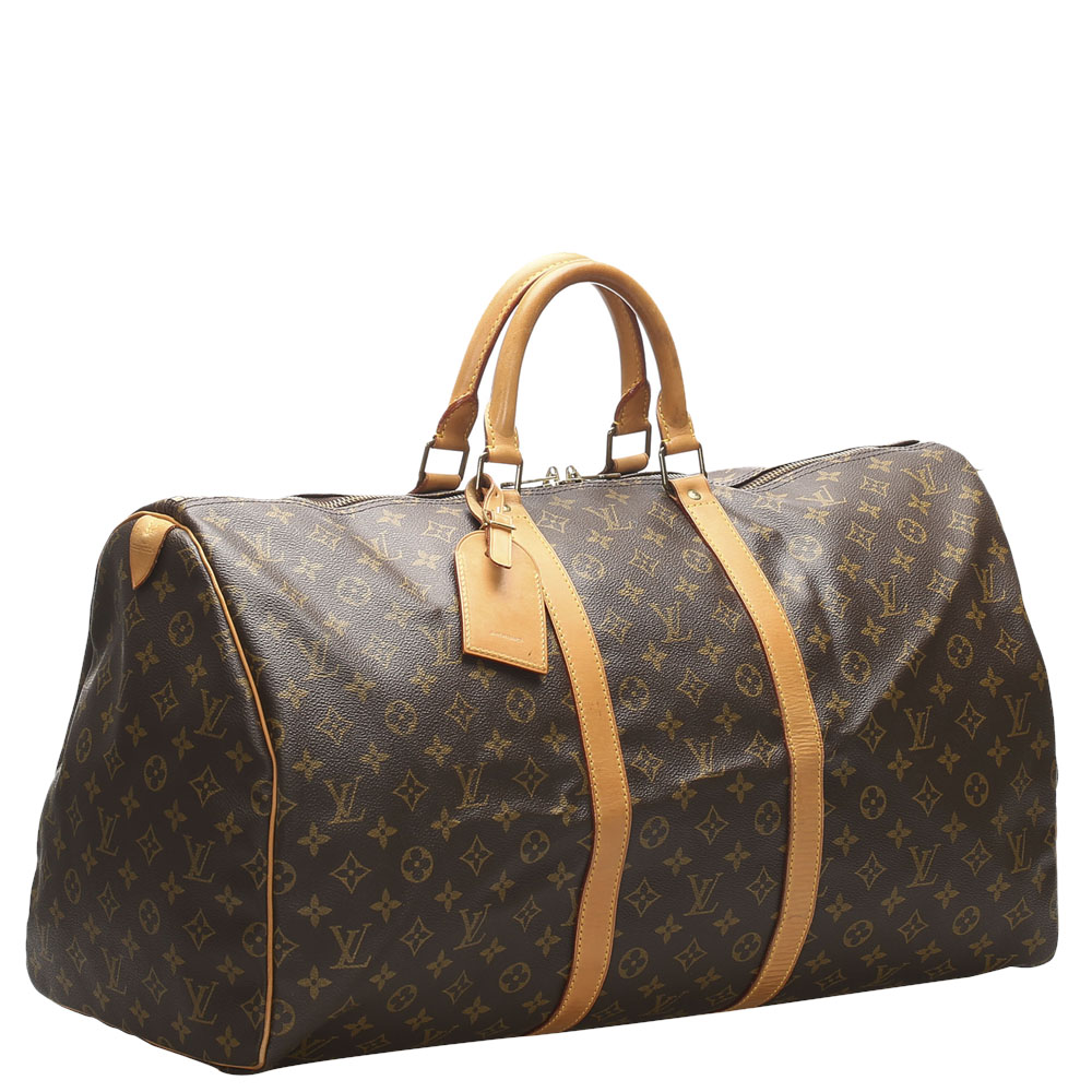 

Louis Vuitton Monogram Canvas Keepall 55 bag, Brown