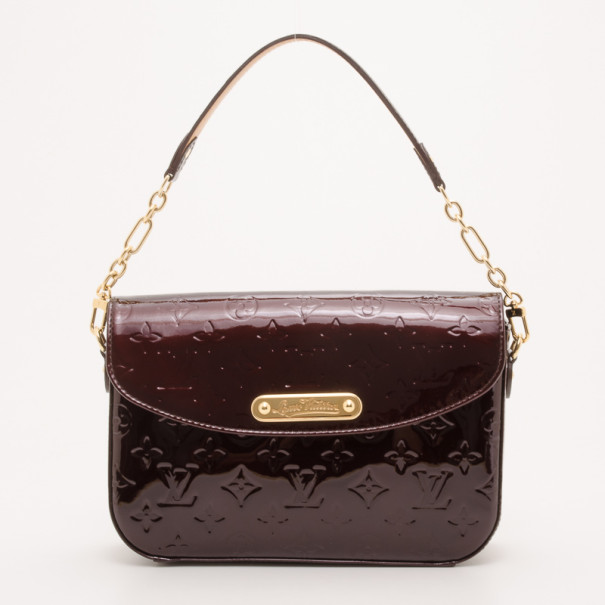 مملوكة مسبقًا Louis Vuitton Vernis Amarante Rodeo Drive Shoulder Bag