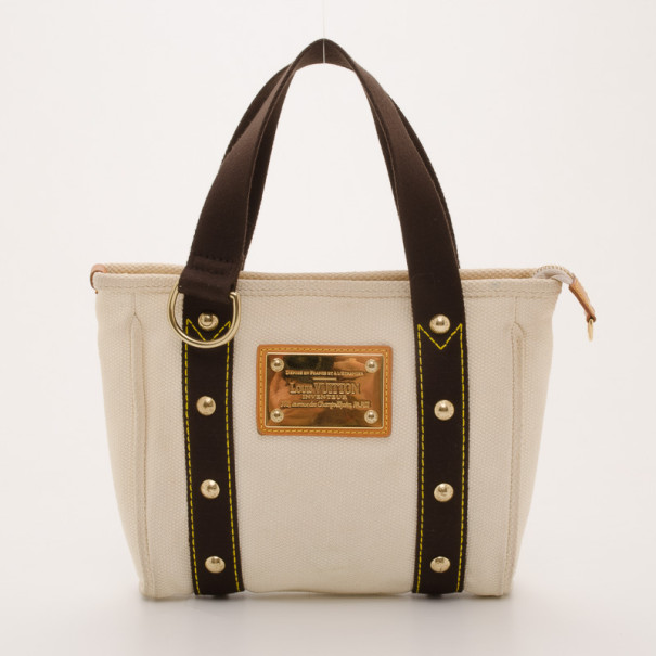 Pre Owned Louis Vuitton Antigua Cabas PM Tote