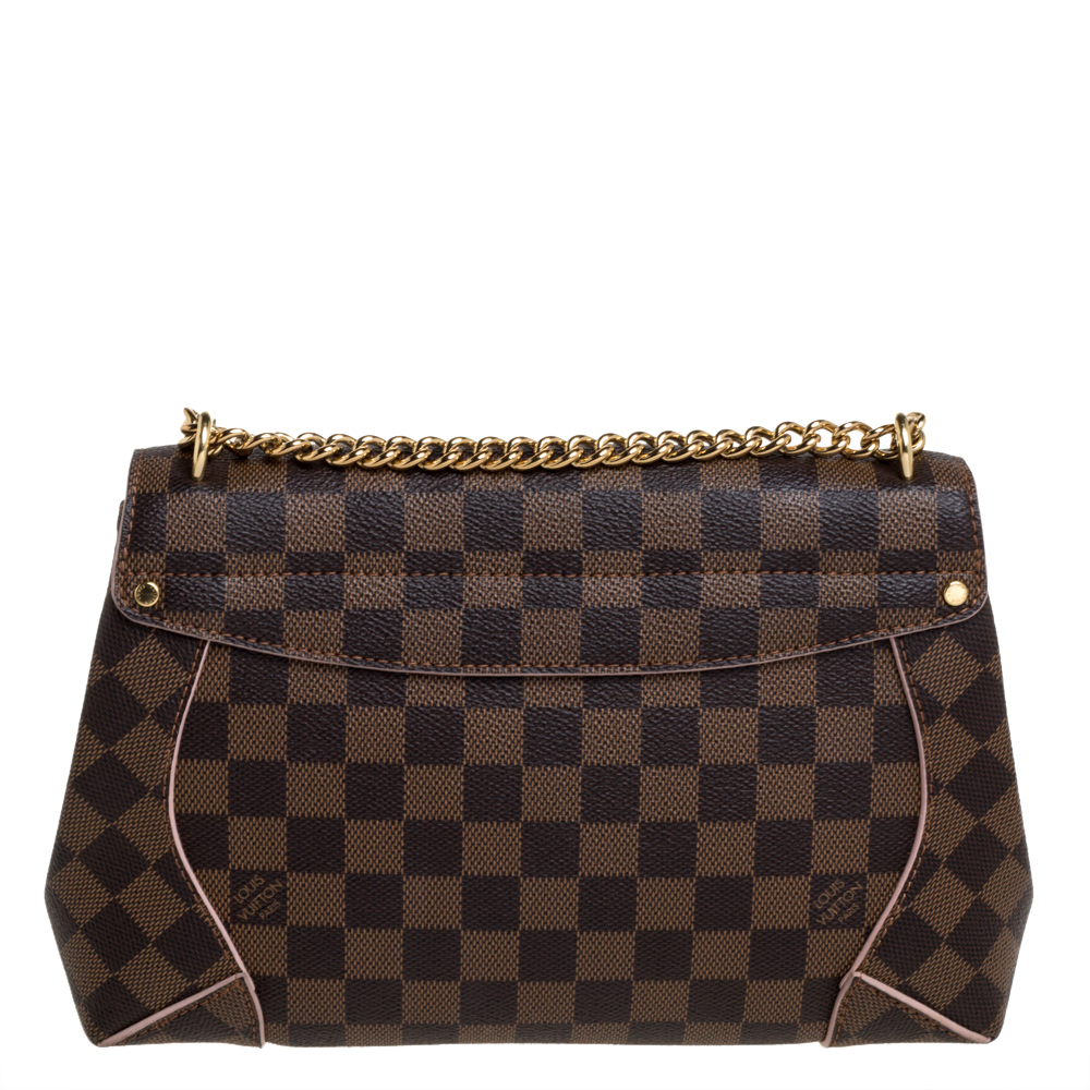 Louis Vuitton Caissa Clutch Damier Ebene Canvas N41597