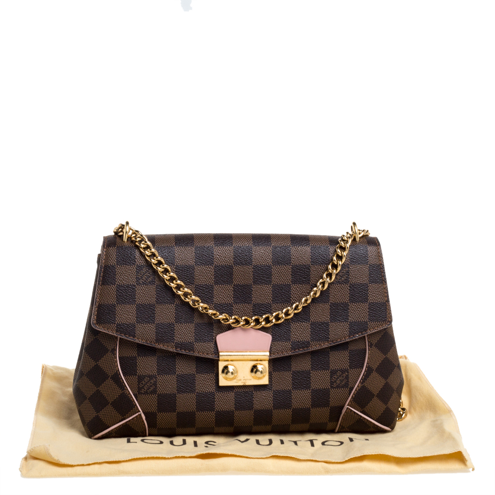 Louis Vuitton Monogram Canvas Caissa Hobo Damier in Brown with red Trim -  Luxury In Reach