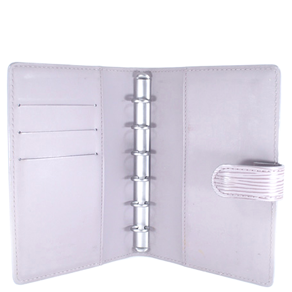 

Louis Vuitton Purple Epi Leather Agenda PM Wallet, Grey