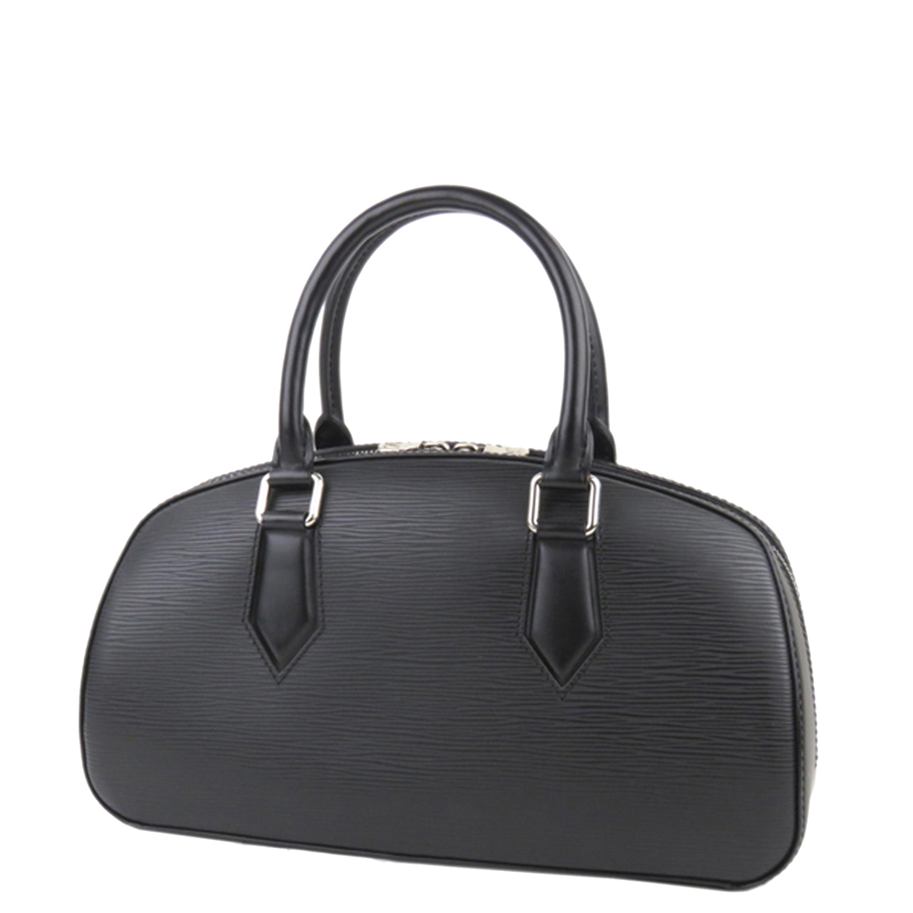 

Louis Vuitton Black Epi Leather Jasmin Satchel Bag