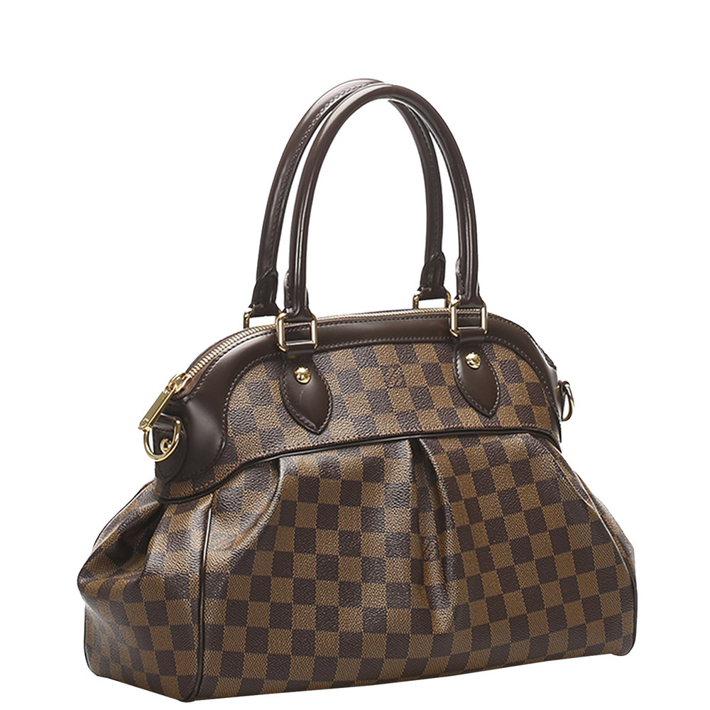 

Louis Vuitton Brown Damier Ebene Canvas Trevi PM Bag