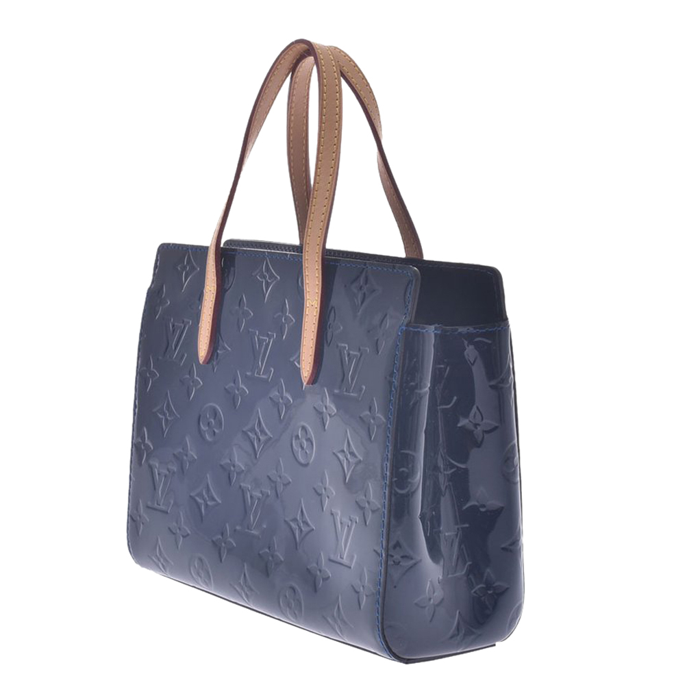 

Louis Vuitton Blue Monogram Vernis Catalina BB Bag