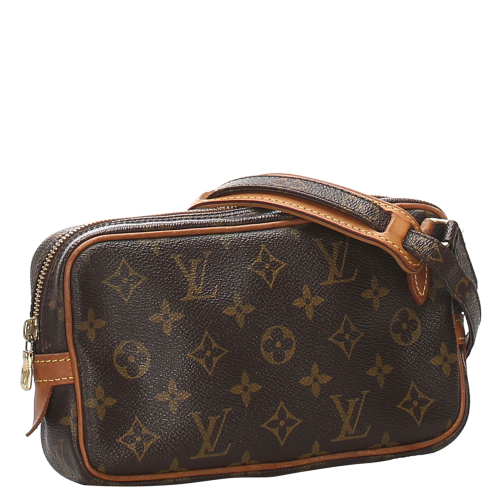 

Louis Vuitton Brown Monogram Canvas Marly Bandouliere Bag