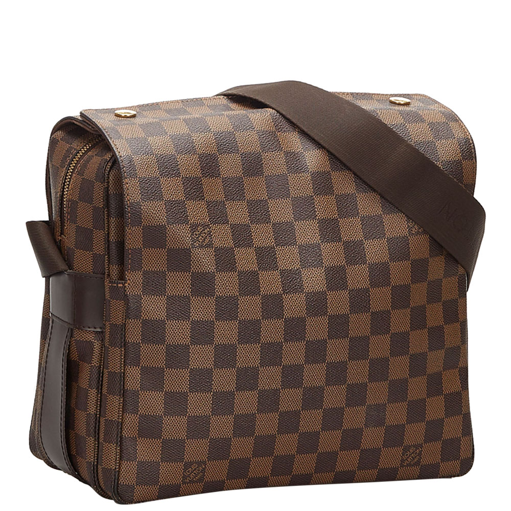 

Louis Vuitton Brown Damier Ebene Canvas Naviglio Bag