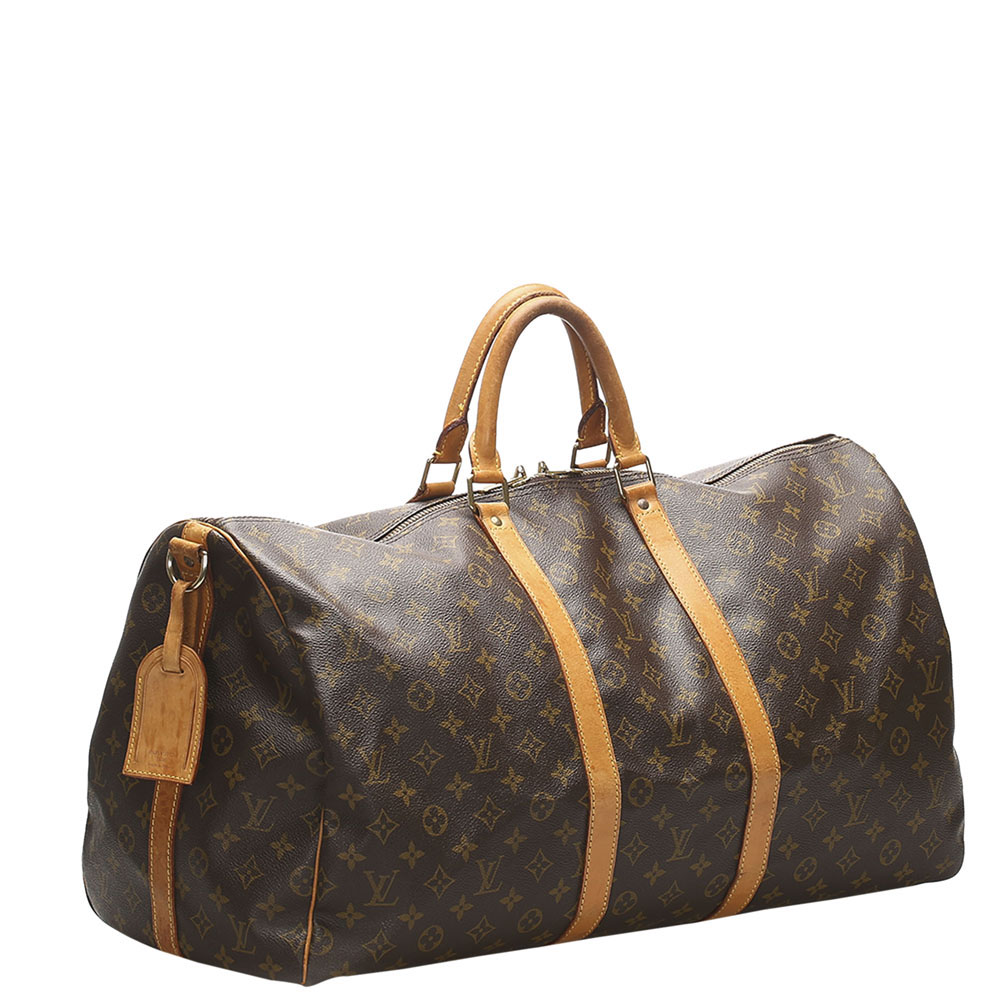 

Louis Vuitton Brown Monogram Canvas Keepall 50 Bag