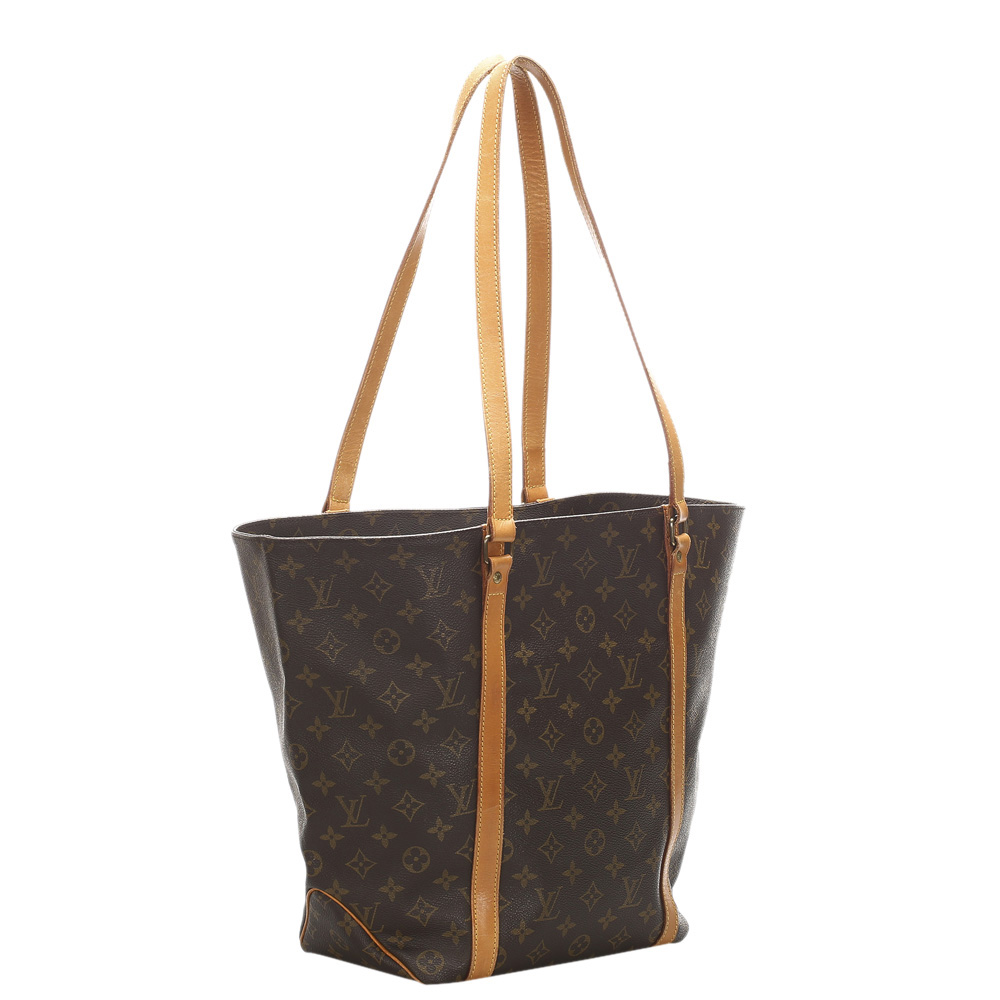 

Louis Vuitton Brown Monogram Canvas Sac Shopping 48 bag