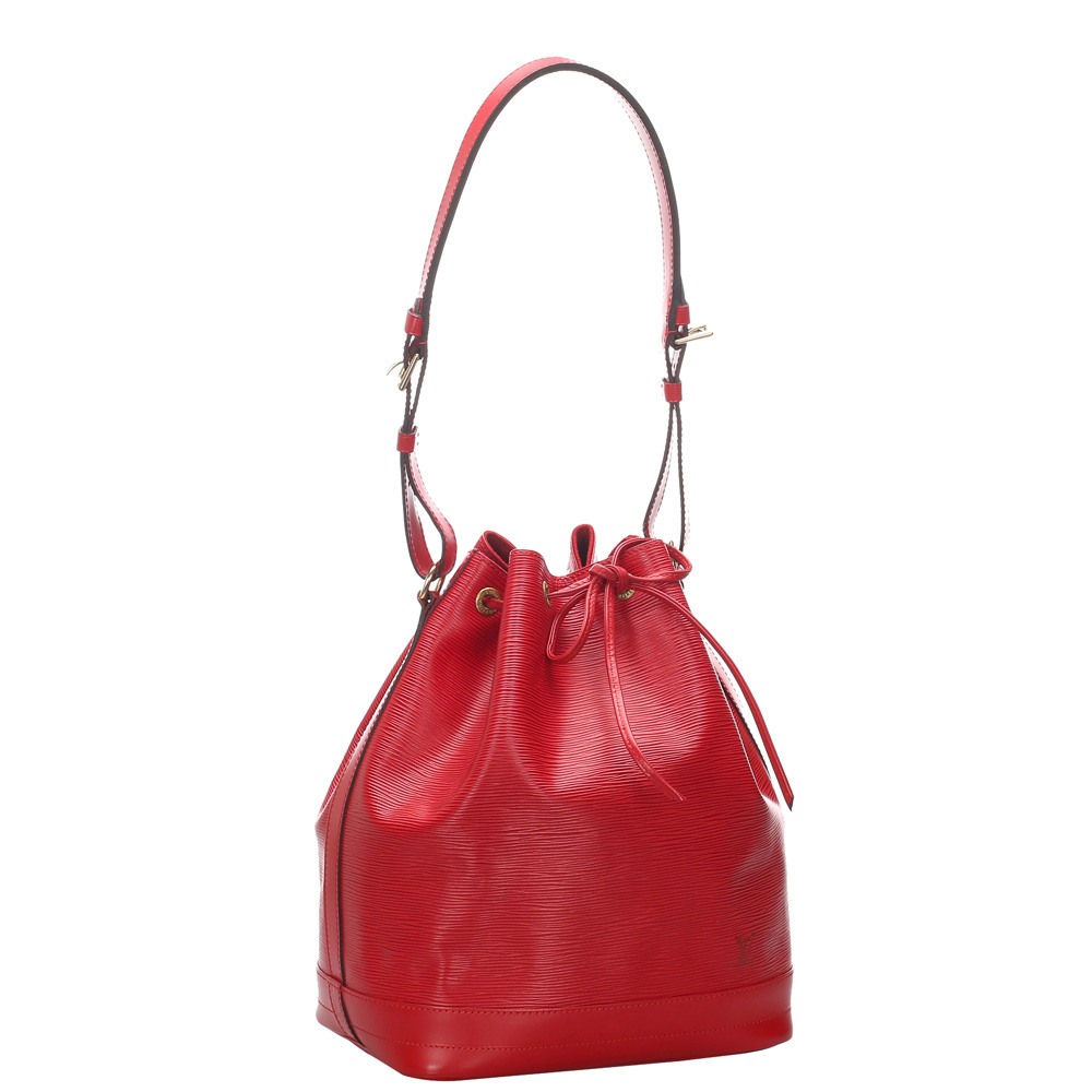 

Louis Vuitton Red Epi Leather Petit Noe Bag