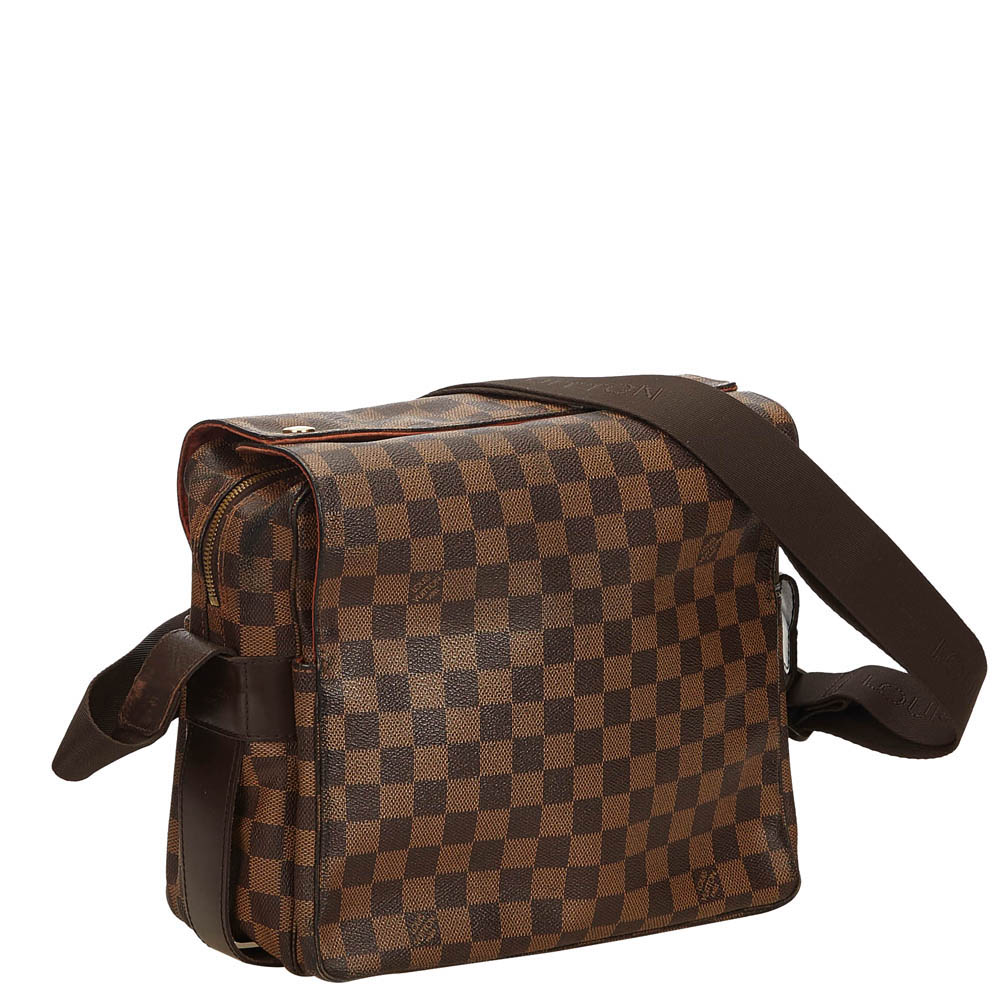 

Louis Vuitton Brown Damier Ebene Canvas Naviglio Bag