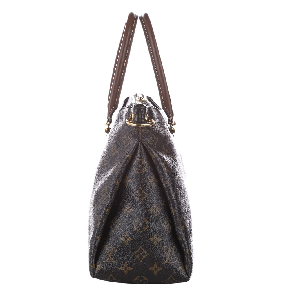 

Louis Vuitton Brown Monogram Canvas Pallas Satchel Bag