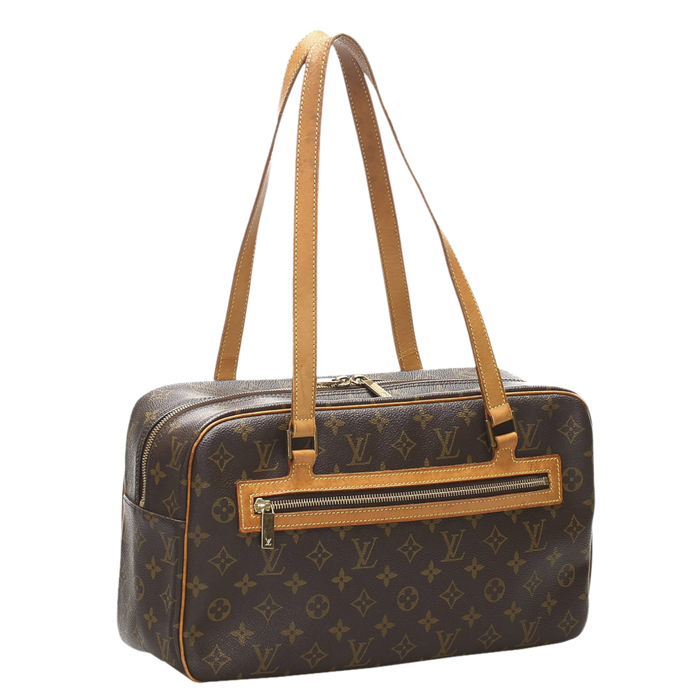 

Louis Vuitton Brown Monogram Canvas Cite GM Bag