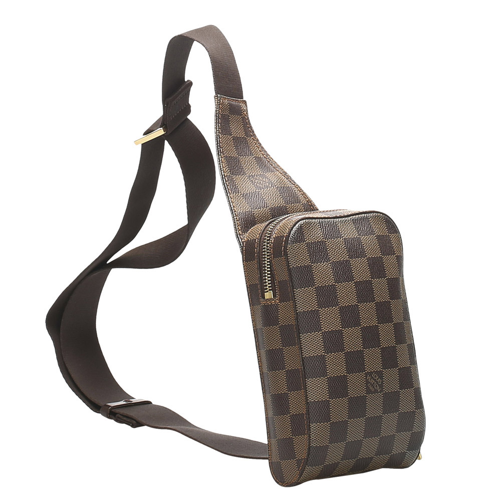 

Louis Vuitton Brown Damier Ebene Canvas G÷ronimos Waist Bag