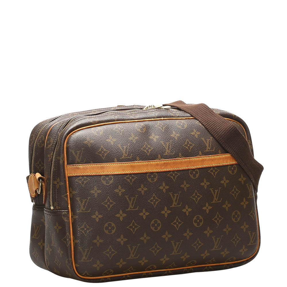 

Louis Vuitton Brown Monogram Canvas Reporter GM Bag