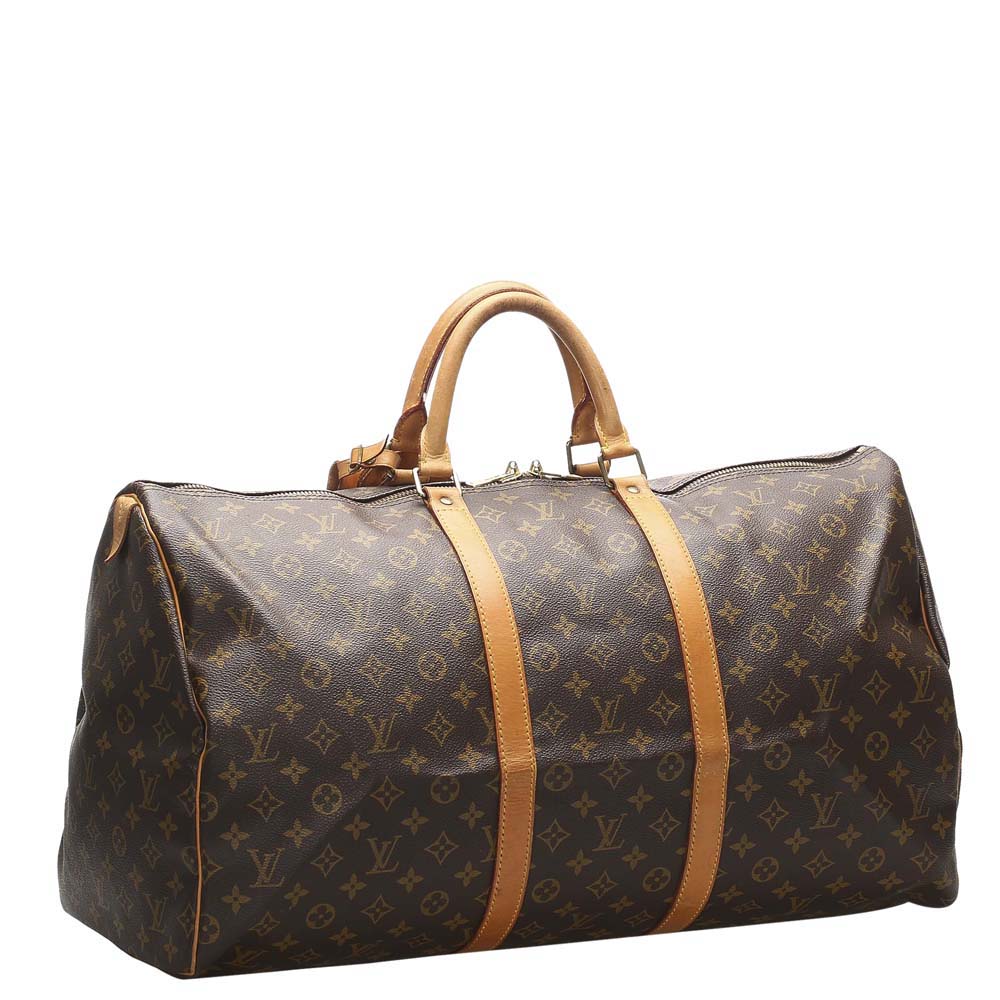 

Louis Vuitton Brown Monogram Canvas Keepall 55 Bag