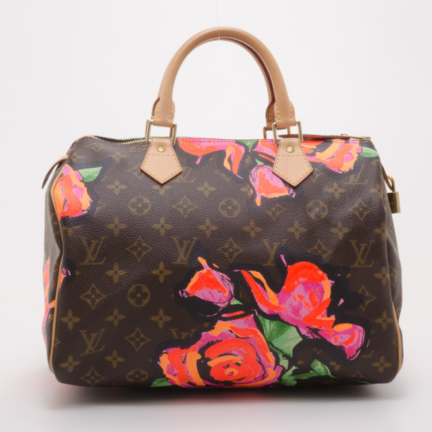 مملوكة مسبقًا Louis Vuitton Ltd.ED Stephen Sprouse Roses Speedy 30