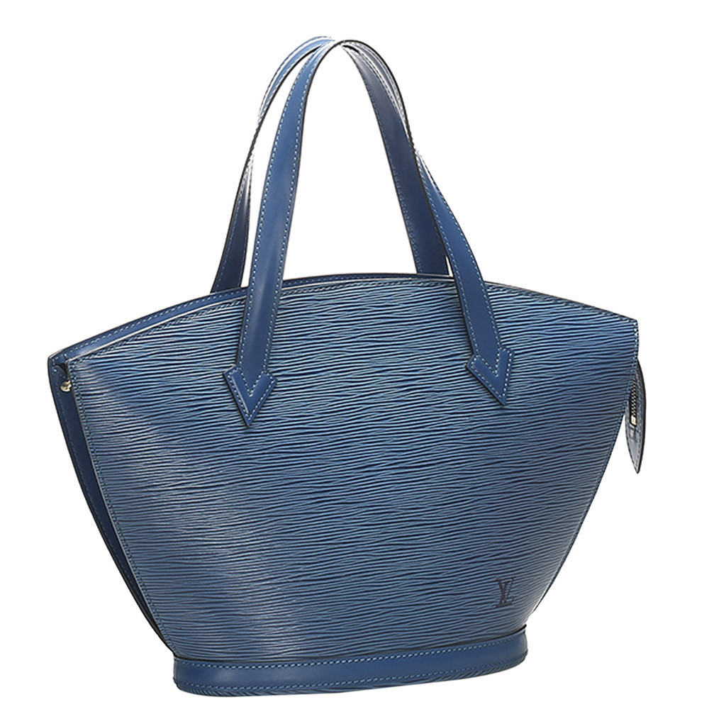 

Louis Vuitton Blue Epi Leather Saint Jacques Short Strap PM Bag