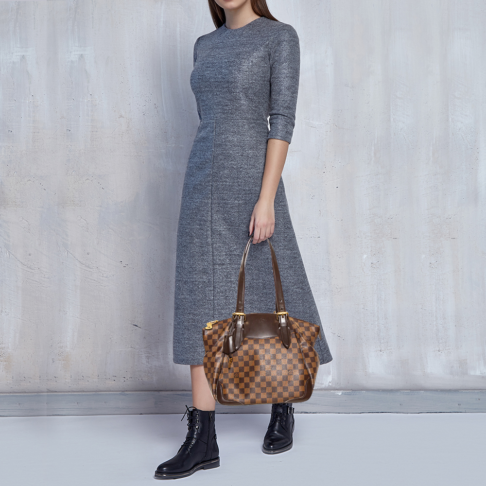 

Louis Vuitton Damier Ebene Canvas Verona MM Bag, Brown
