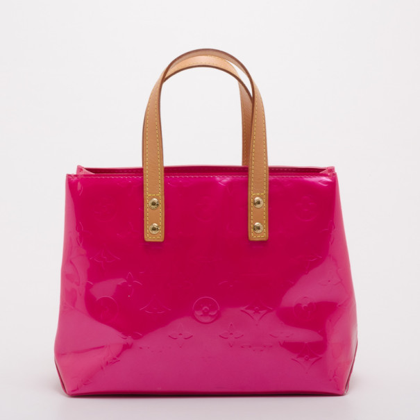 Louis Vuitton Monogram Marshmallow Pink Vernis Reade