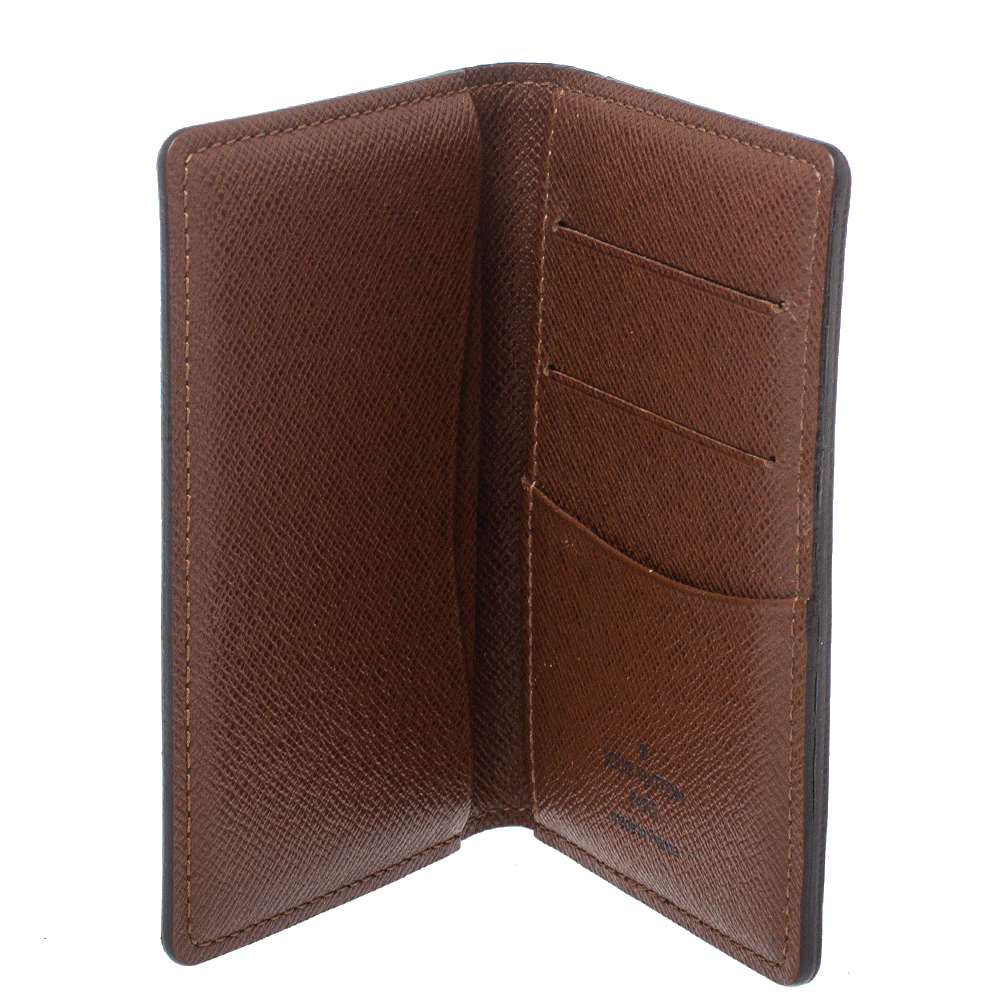 

Louis Vuitton Monogram Canvas Pocket Organizer, Brown
