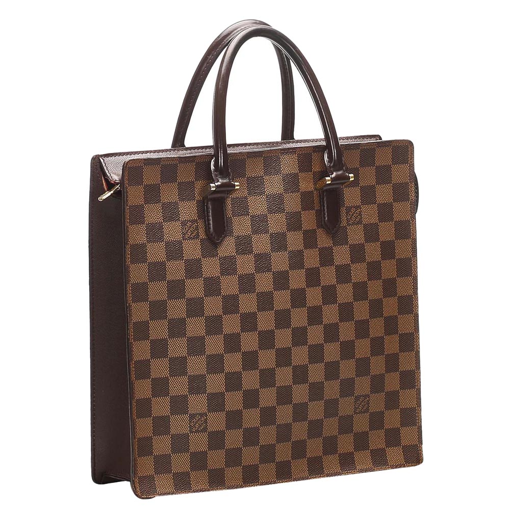 

Louis Vuitton Brown Damier Ebene Canvas Venice Sac Plat Bag