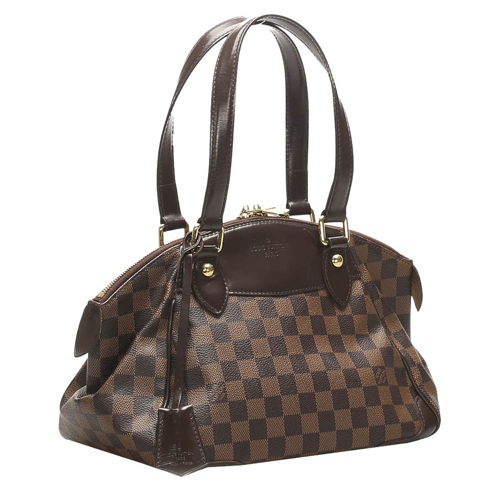 

Louis Vuitton Brown Damier Ebene Canvas Verona PM Bag