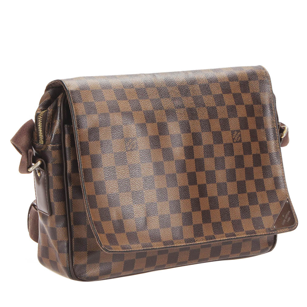 

Louis Vuitton Brown Damier Ebene Canvas Shelton MM bag