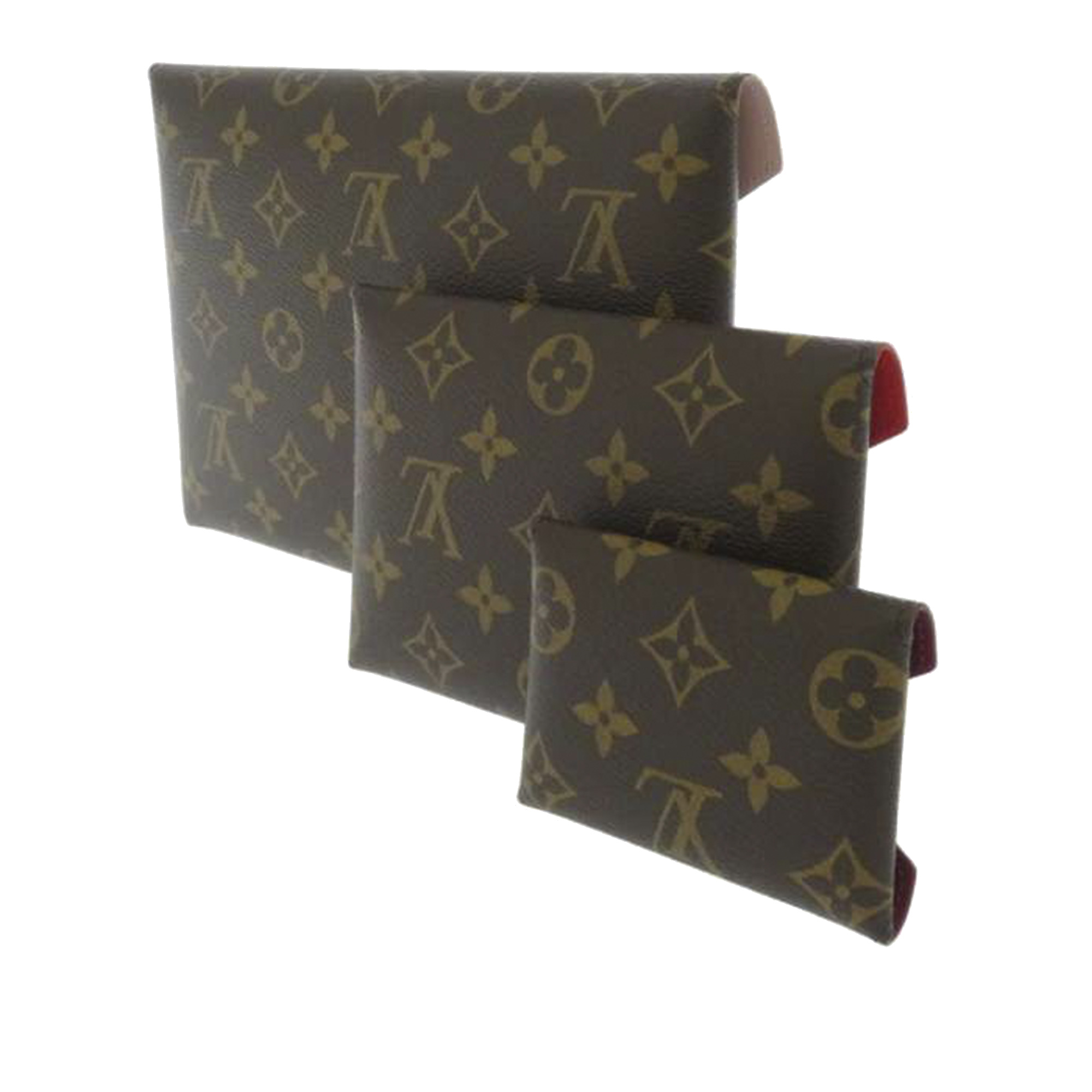 

Louis Vuitton Brown Monogram Canvas Kirigami Pochette Clutches Set