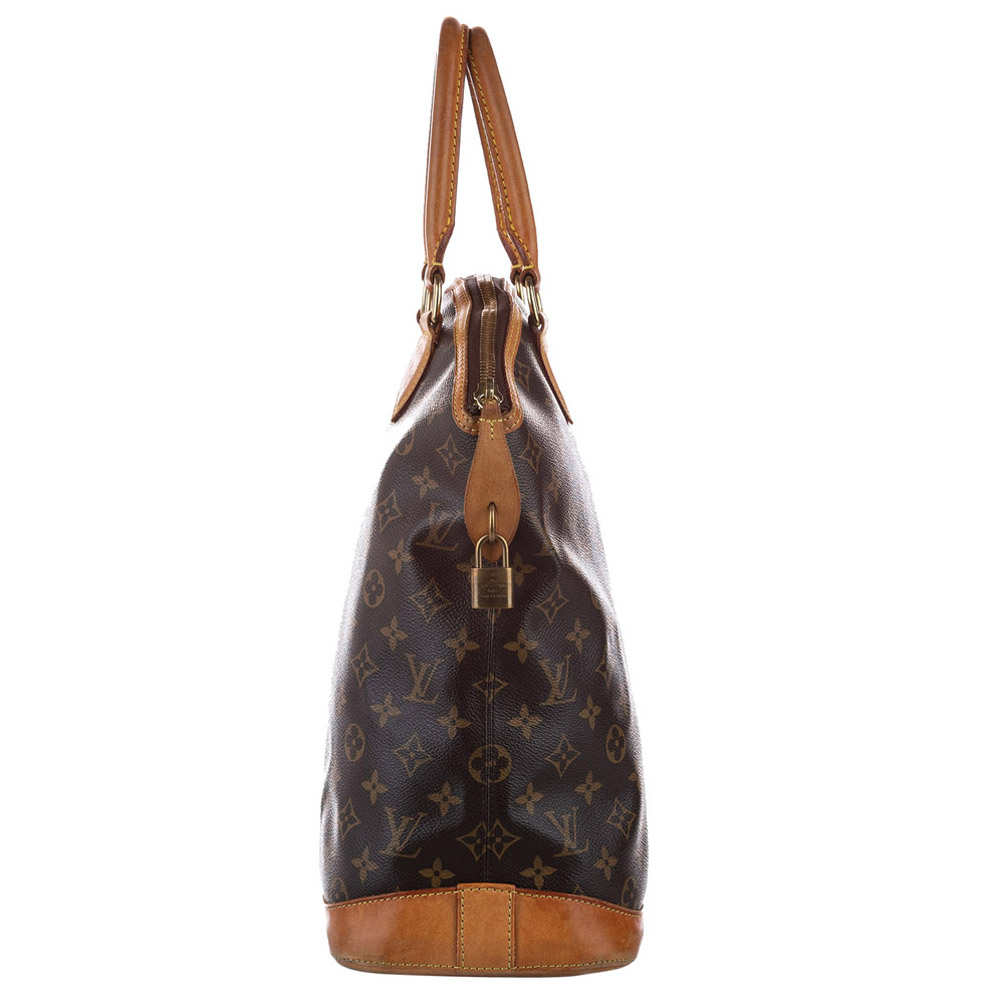 

Louis Vuitton Brown Monogram Canvas Lockit Vertical Bag