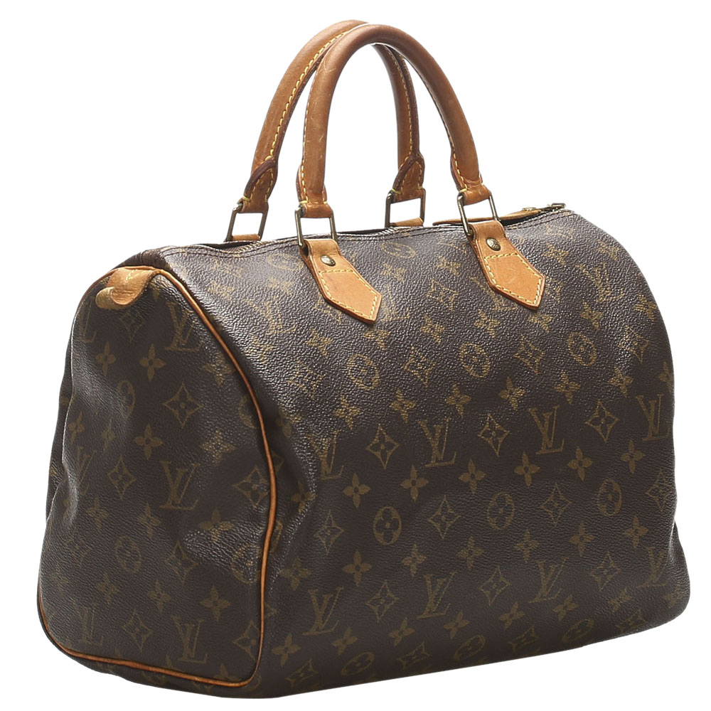 

Louis Vuitton Brown Monogram Canvas Speedy 30 Bag