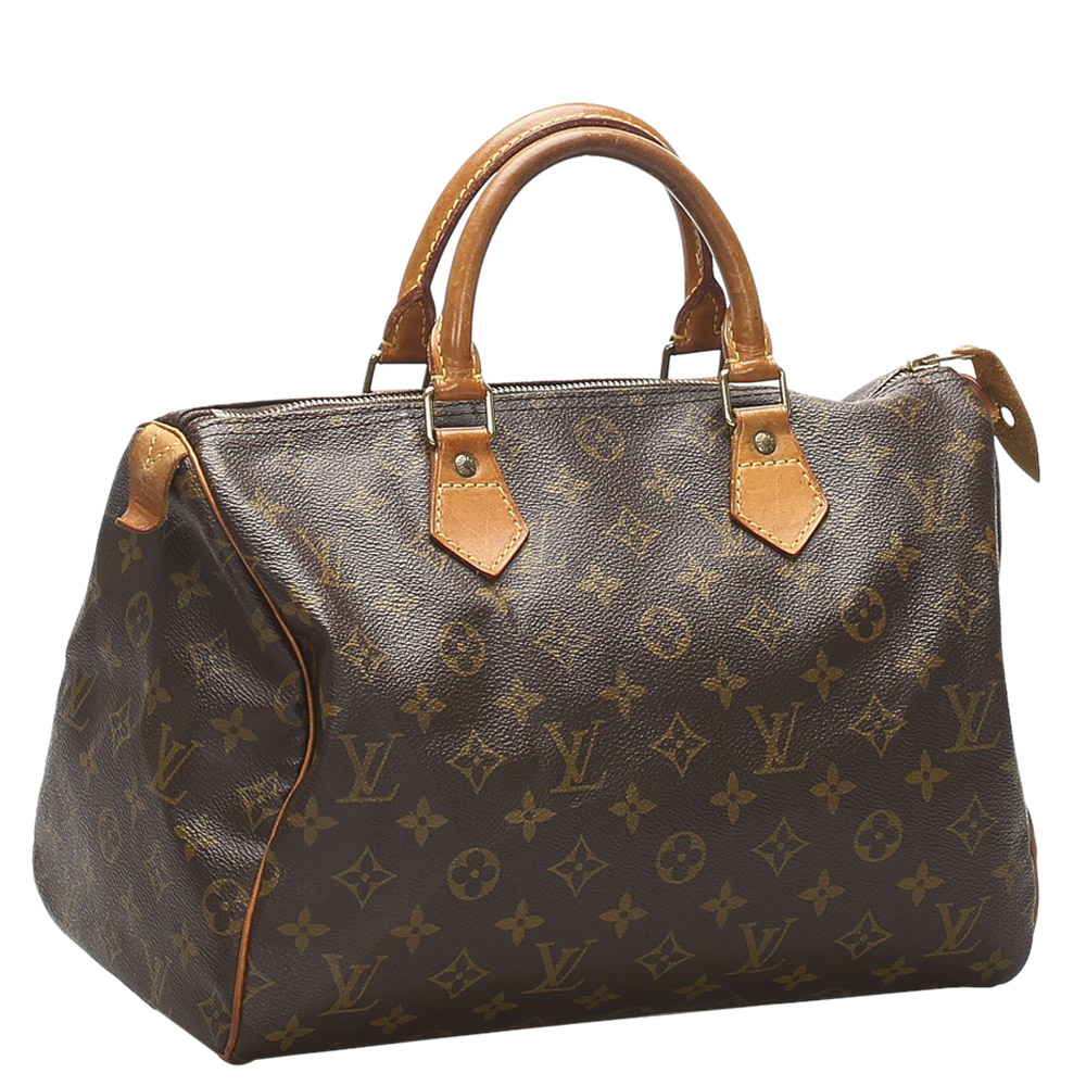 

Louis Vuitton Brown Monogram Canvas Speedy 30 Bag