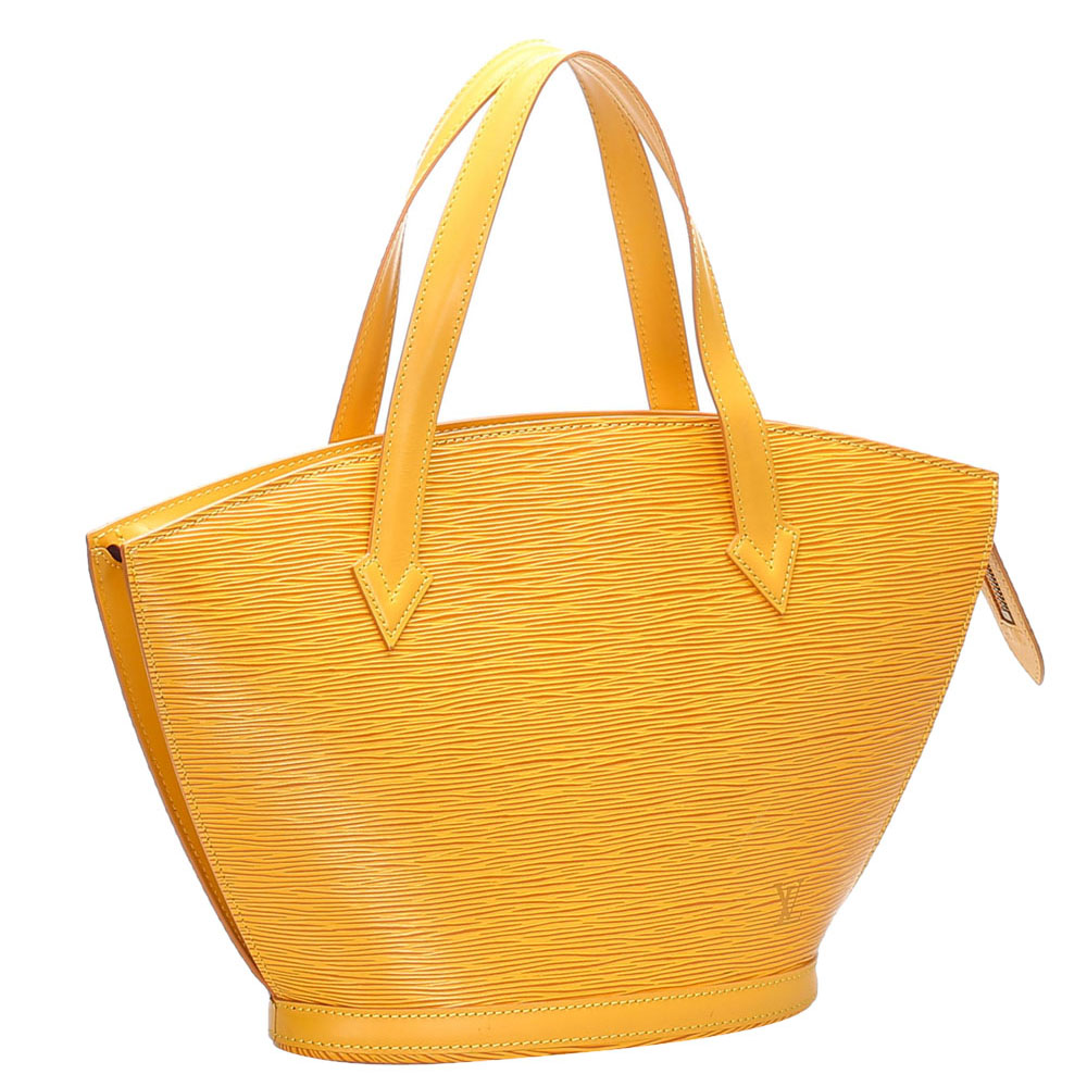 

Louis Vuitton Yellow Epi Leather Saint Jacques Short Strap PM Bag
