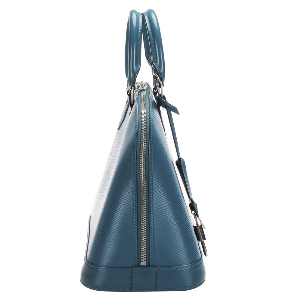 

Louis Vuitton Blue Epi Leather Alma PM Bag