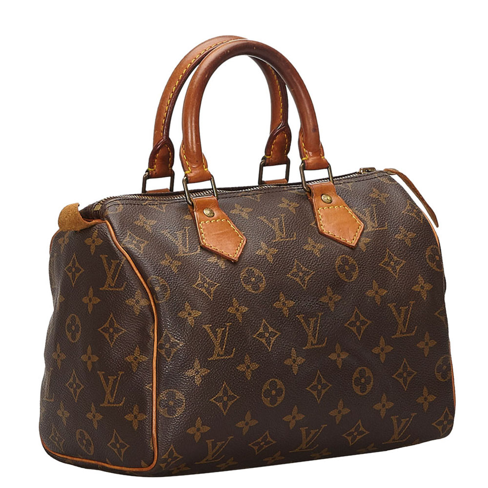 

Louis Vuitton Brown Monogram Canvas Speedy 25 Bag