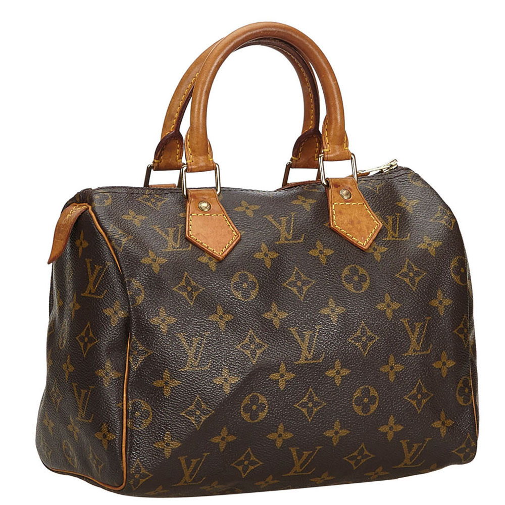 

Louis Vuitton Brown Monogram Canvas Speedy 25 Bag