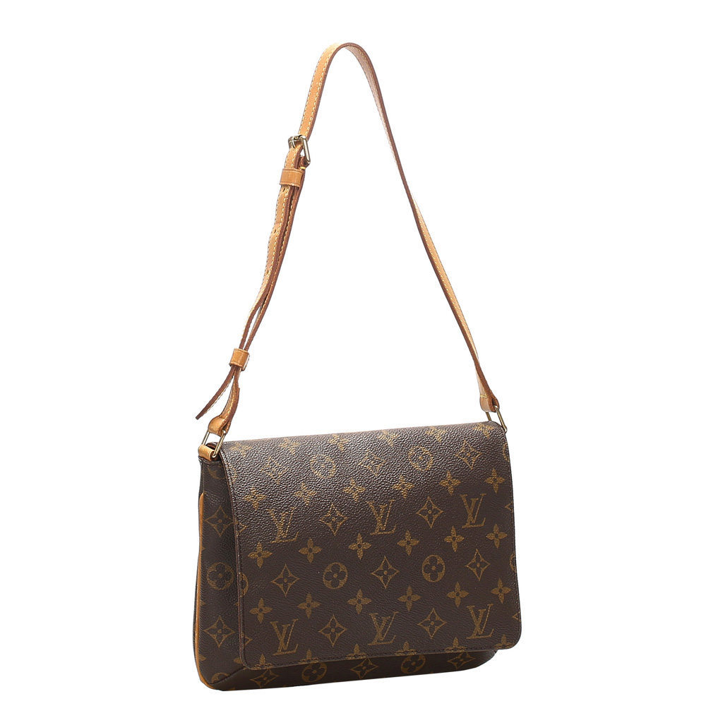 

Louis Vuitton Brown Monogram Canvas Musette Tango Short Strap bag