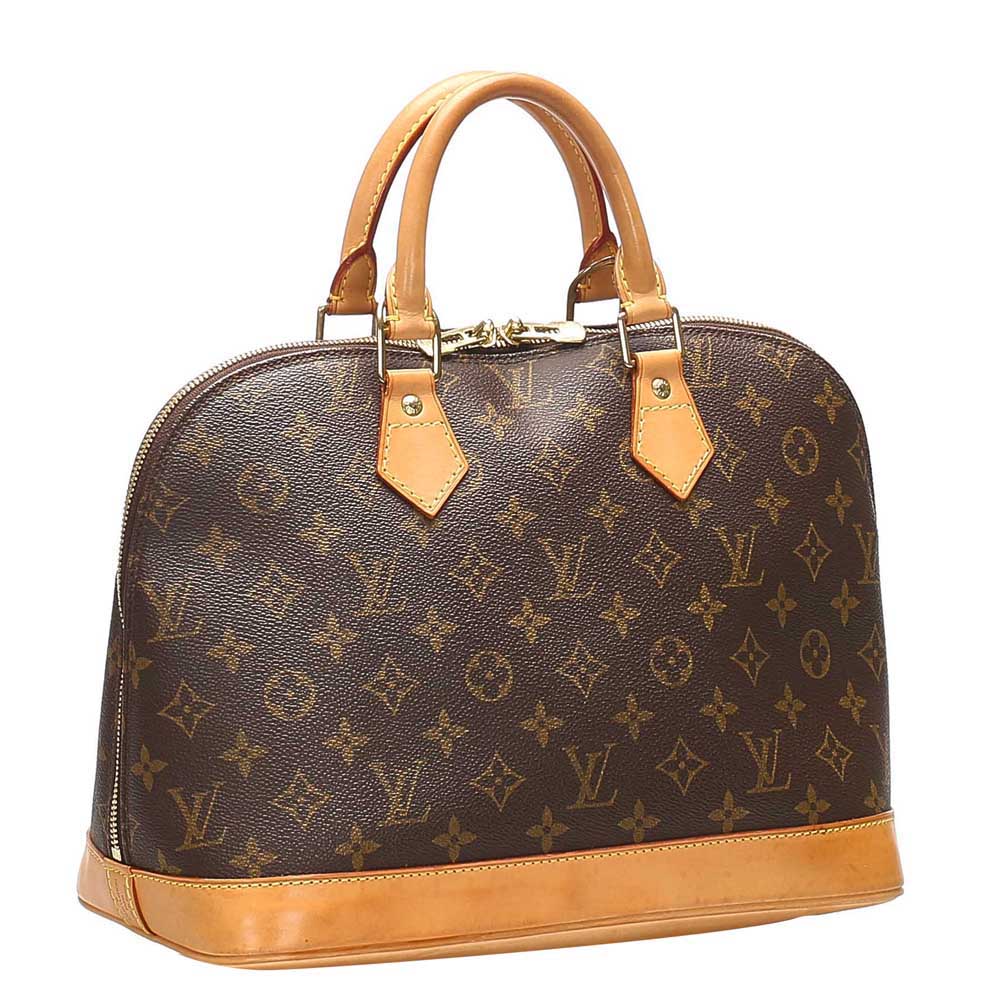 

Louis Vuitton Brown Monogram Canvas Alma PM Bag