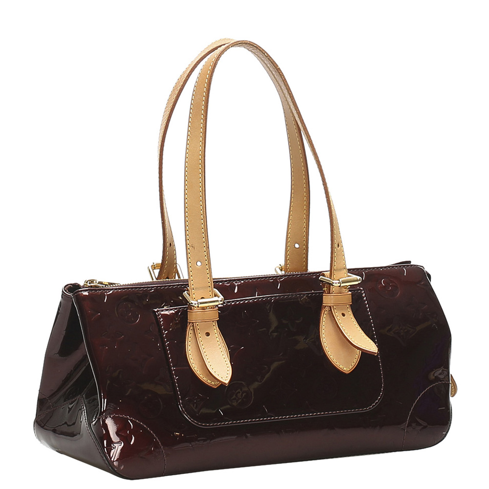 

Louis Vuitton Brown Monogram Vernis Rosewood Bag