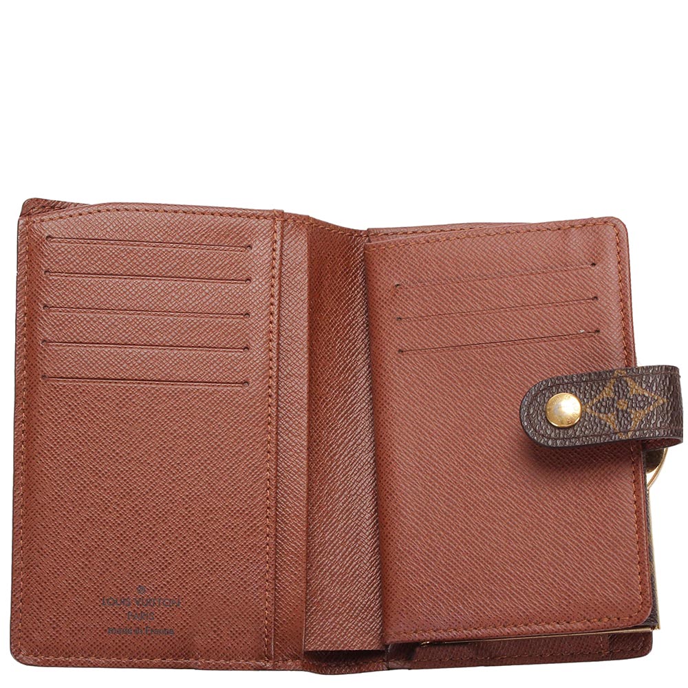 

Louis Vuitton Brown Monogram Canvas Viennois Continental Wallet