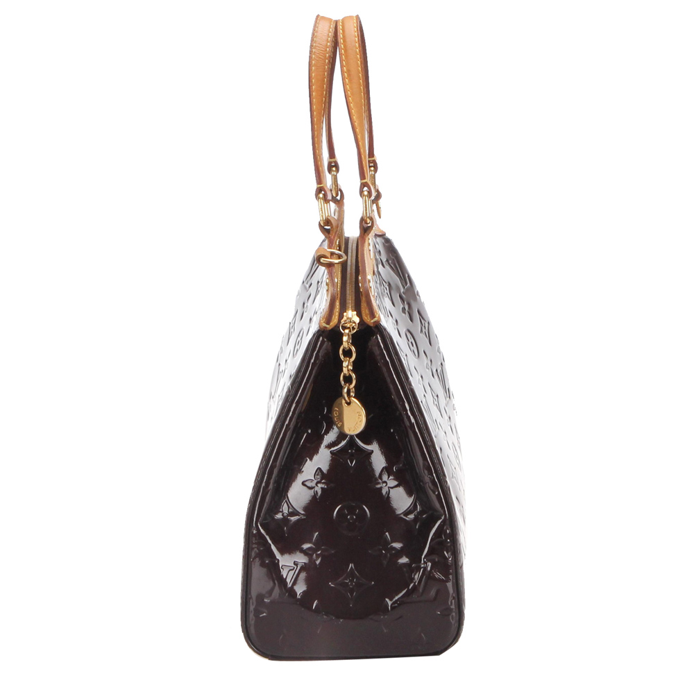 

Louis Vuitton Brown Monogram Vernis Brea GM Bag, Beige
